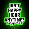 Brighten up your space with vibrant Mega Pint happy hour neon