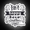 Colorful Neon Bar Decor Sign with Mega Pint Design