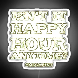 Isn T It Happy Hour Anytime Justice For Jonny Depp RGB Neon Sign