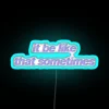 Vibrant RGB Neon Sign for Walls with a Relaxed Attitude