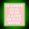 Kindness is Free Vibrant Neon Sign for Home Decor Inspiration