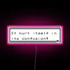 Unique Handmade RGB Neon Sign Art for Home Decor Space