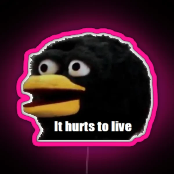 It Hurts To Live RGB Neon Sign