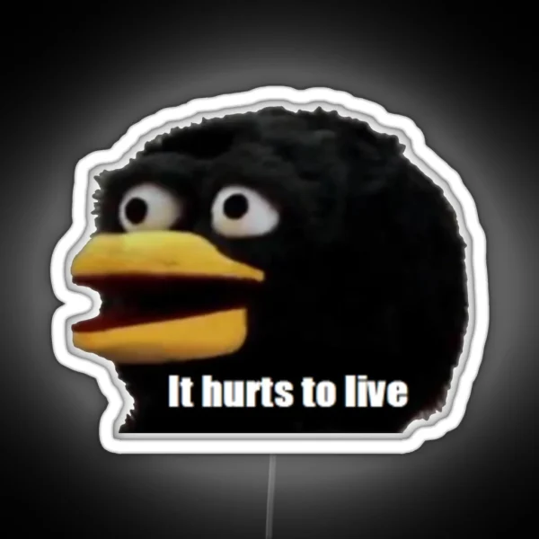 It Hurts To Live RGB Neon Sign