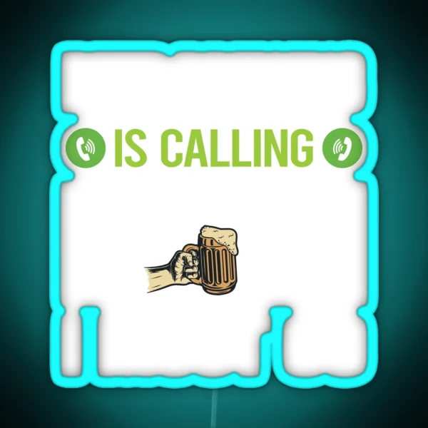 It Is Calling Beer Brewing RGB Neon Sign