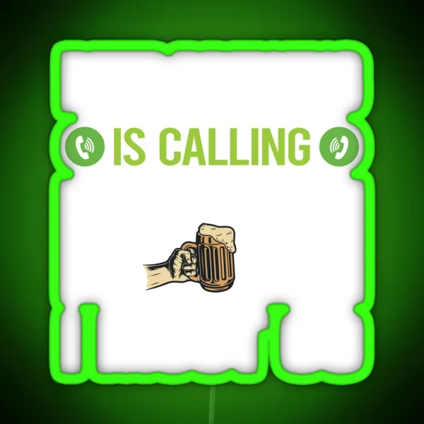 It Is Calling Beer Brewing RGB Neon Sign