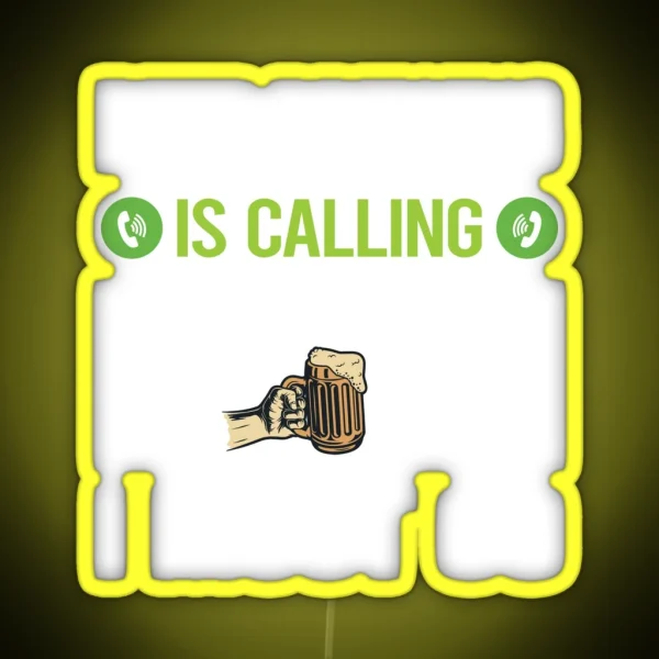 It Is Calling Beer Brewing RGB Neon Sign