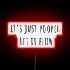 Uplifting Motivational Quote in Vibrant RGB Neon Glow Style