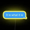 RGB LED Neon Sign with Reconfigurable Text Display Messages
