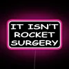 Add a pop of color with this neon sign art