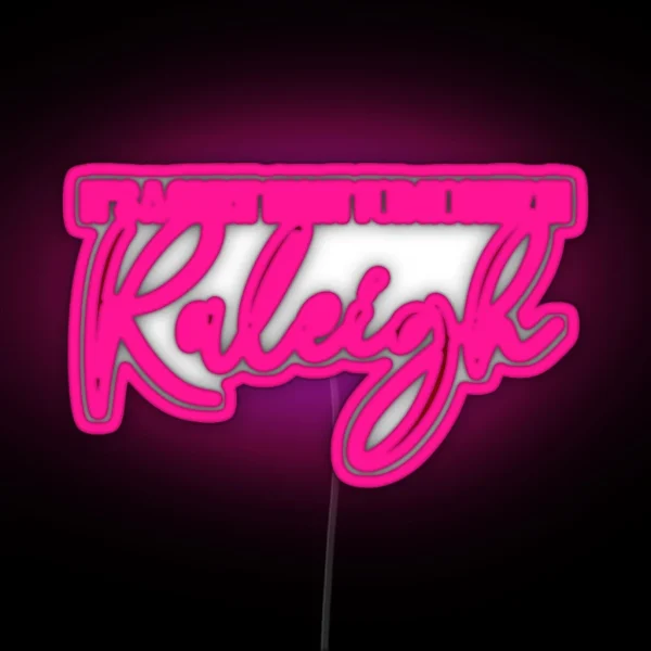 It S A Great Night For Hockey In Raleigh RGB Neon Sign