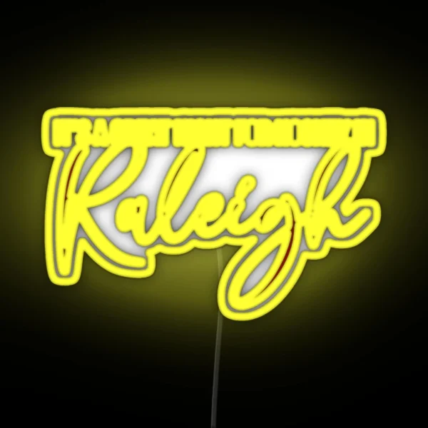 It S A Great Night For Hockey In Raleigh RGB Neon Sign