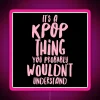 Kpop Fans' Dream Decor: Vibrant RGB Neon Sign Art Canvas Display