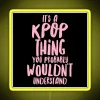 K-POP Inspired RGB Neon LED Sign for Music Enthusiasts