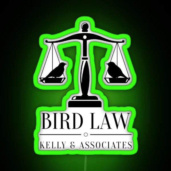 It S Always Sunny In Philadelphia Bird Law Led RGB Neon Sign