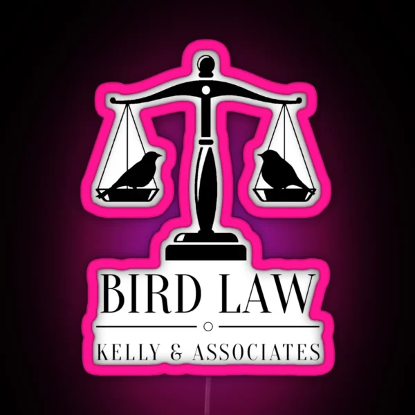 It S Always Sunny In Philadelphia Bird Law Led RGB Neon Sign