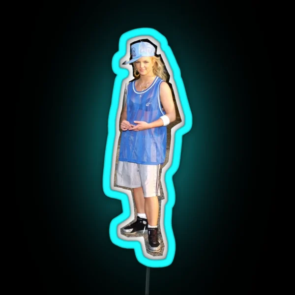 It S Basketball Britney Bitch RGB Neon Sign