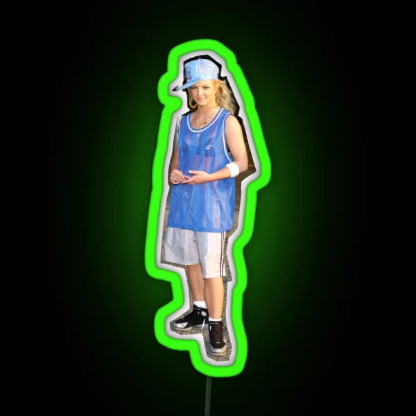 It S Basketball Britney Bitch RGB Neon Sign
