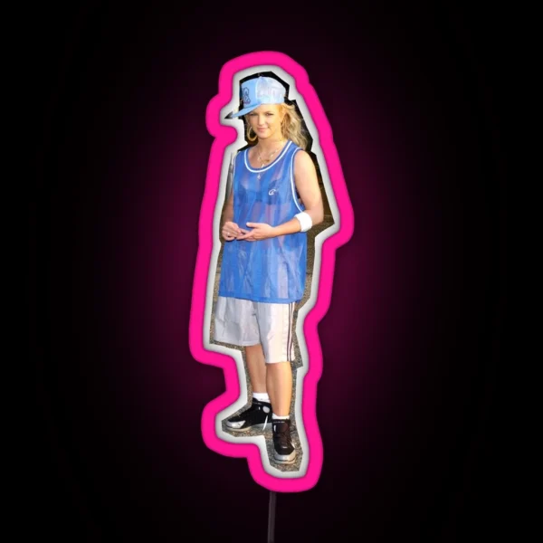 It S Basketball Britney Bitch RGB Neon Sign