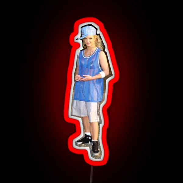 It S Basketball Britney Bitch RGB Neon Sign