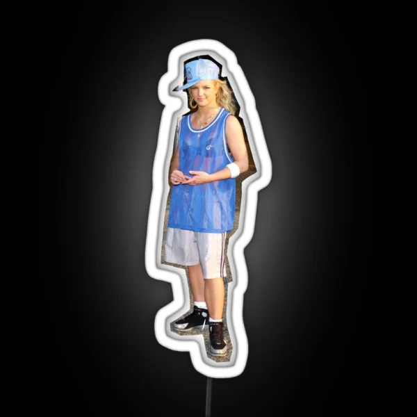 It S Basketball Britney Bitch RGB Neon Sign