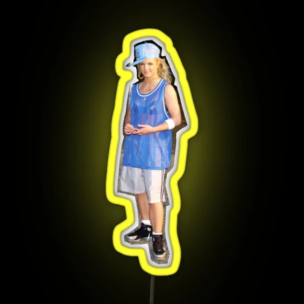 It S Basketball Britney Bitch RGB Neon Sign