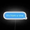 Vibrant Vine-Green Neon Sign Adds Unique Accent to Your Home Decor