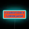 Florida Gators Spirit Neon Sign for University of Florida Fans Everywhere