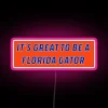 Vibrant RGB LED Sign for Gators Fans and University Enthusiasts Everywhere