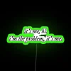 Midnight Dreams Fulfilled with Customizable RGB Neon Sign Art Decor