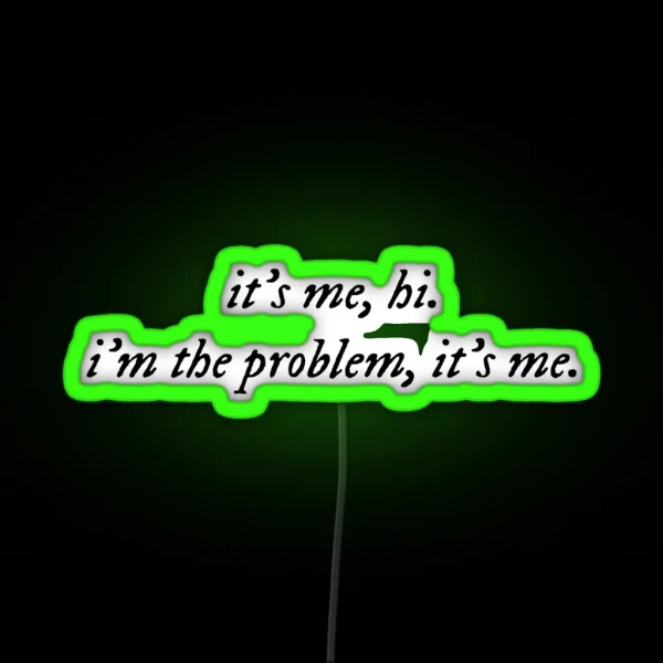 It S Me TS Midnights RGB Neon Sign