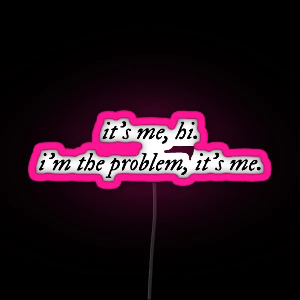 It S Me TS Midnights RGB Neon Sign