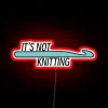 Defy Convention with Our Vibrant RGB Neon Crochet Sign