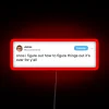 Glowing rebellion begins here: IT'S OVER FOR Y'ALL neon sign