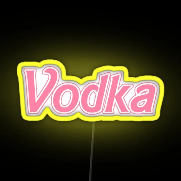 It S Vodka Nice RGB Neon Sign