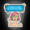 Recovery Support Motivational RGB LED Sign for Addiction Treatment Rooms