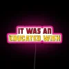 RGB Color-Changing Neon Sign Quote Inspired by Deadpool and Wolverine