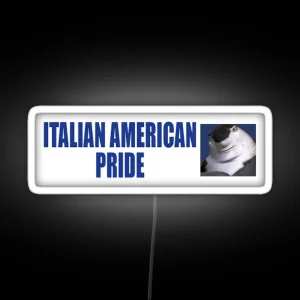 Italian American Pride RGB Neon Sign