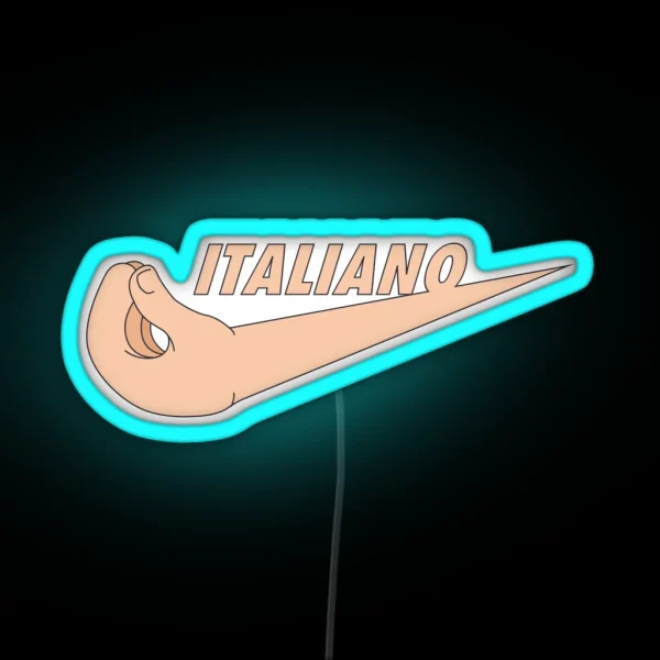 ITALIANO RGB Neon Sign