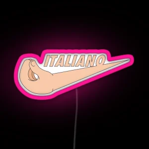 ITALIANO RGB Neon Sign