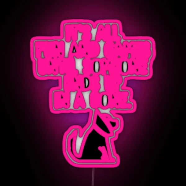 Its All Fun And Games Until Someone Ends Up In A Cone RGB Neon Sign