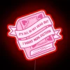 Embracing the blurred lines between reality and mental wellness with neon.