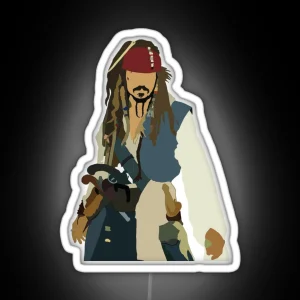 Its Captain Jack Sparrow RGB Neon Sign