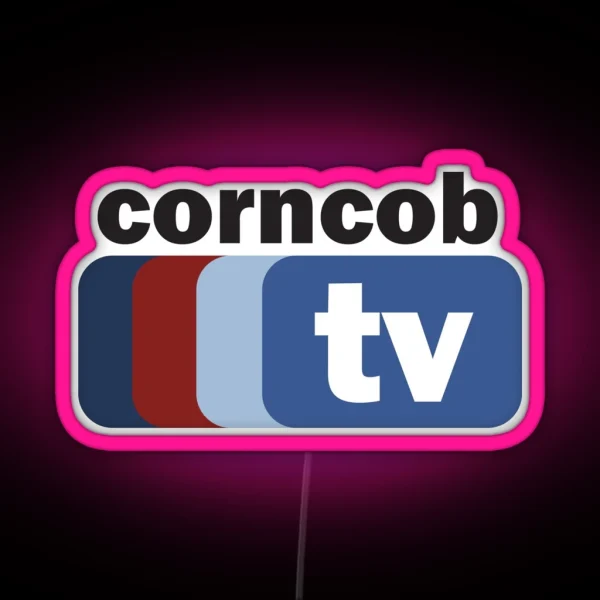 ITYSL Corncob TV RGB Neon Sign