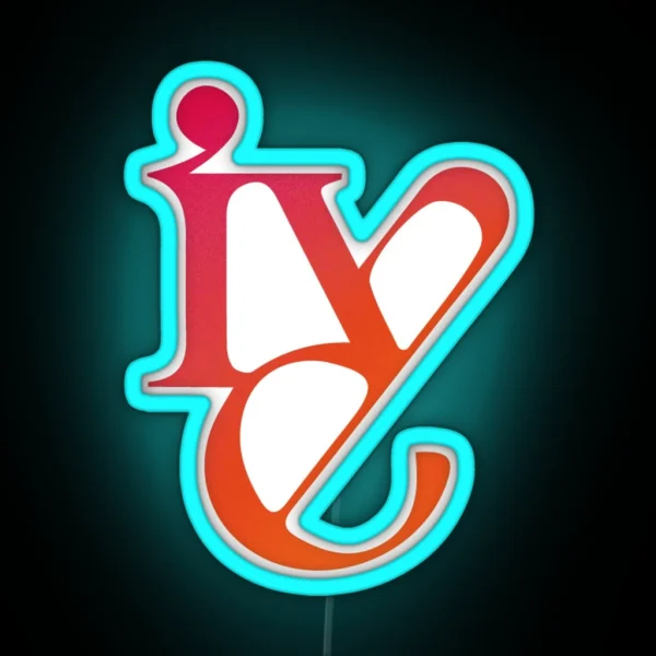 IVE Eleven Mv Logo RGB Neon Sign