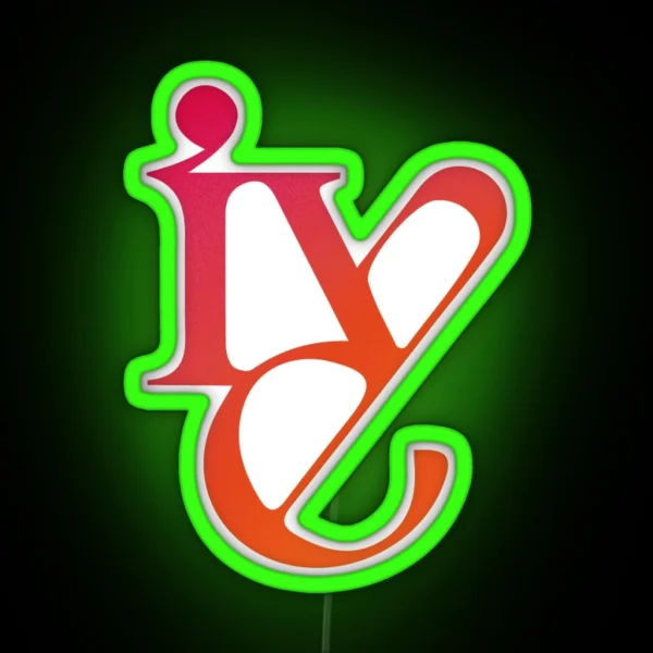IVE Eleven Mv Logo RGB Neon Sign