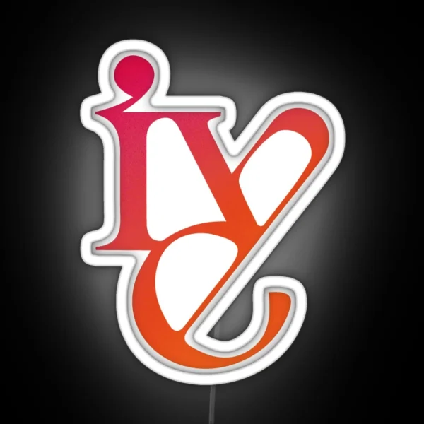 IVE Eleven Mv Logo RGB Neon Sign