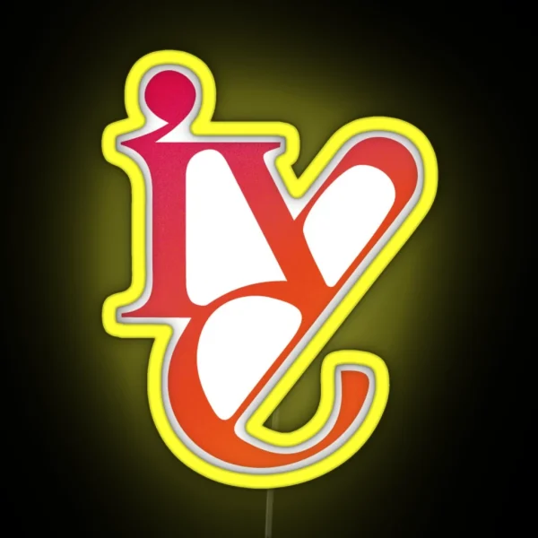 IVE Eleven Mv Logo RGB Neon Sign