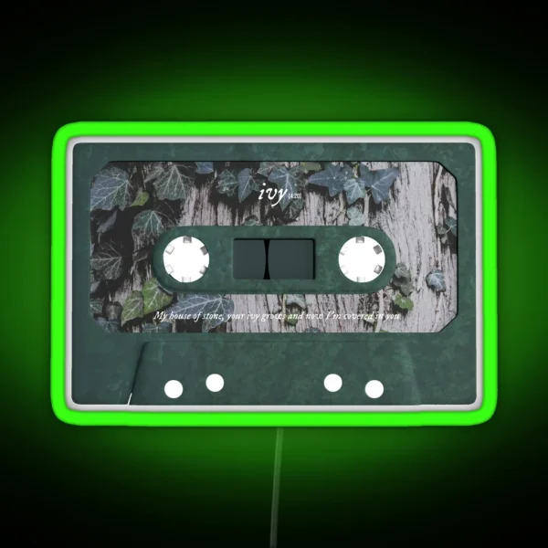 Ivy Cassette RGB Neon Sign