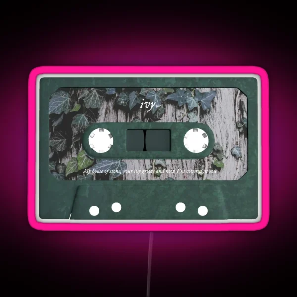 Ivy Cassette RGB Neon Sign